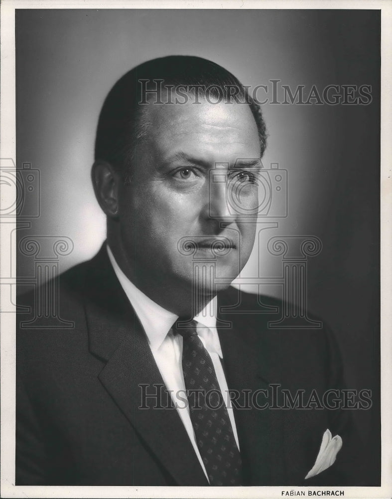 1970, Charles W. Ireland, Chairman of Board Vulcan Materials Company - Historic Images