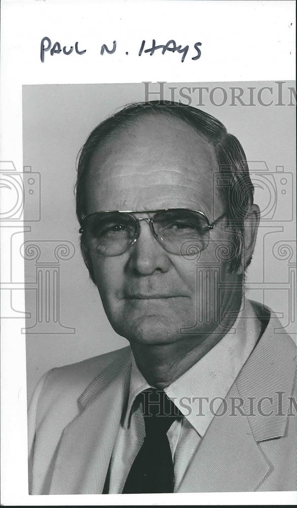 1980, Paul N. Hays, Candidate for Kimberly City Council - abna34642 - Historic Images