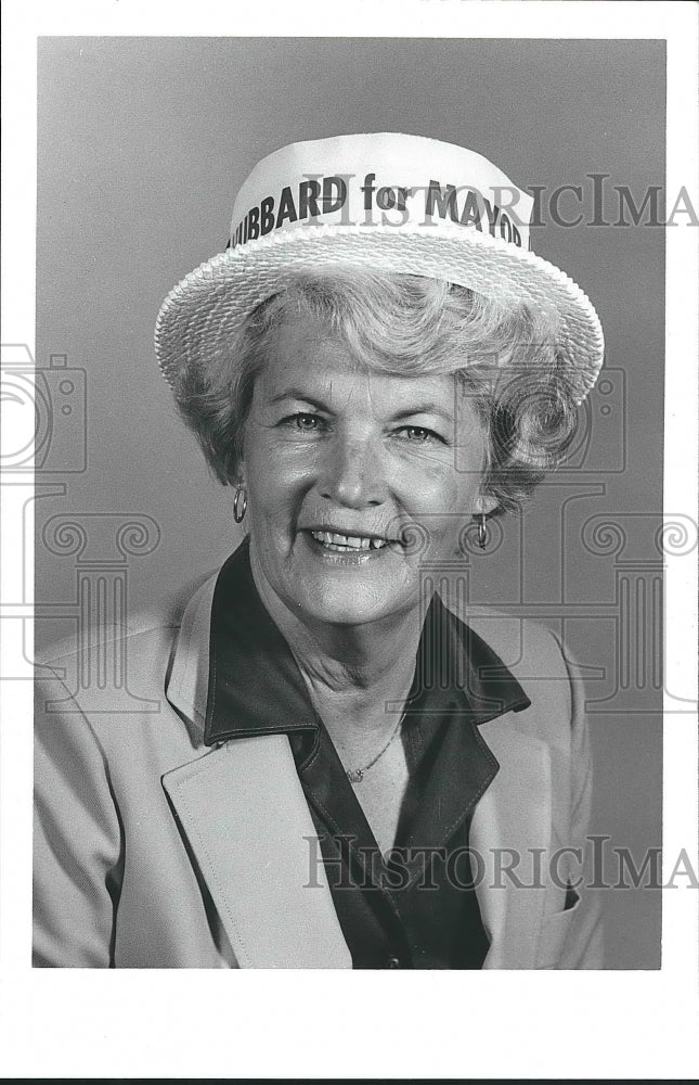 1980, Frances Hubbard, Candidate for Mayor, Pleasant Grove - Historic Images