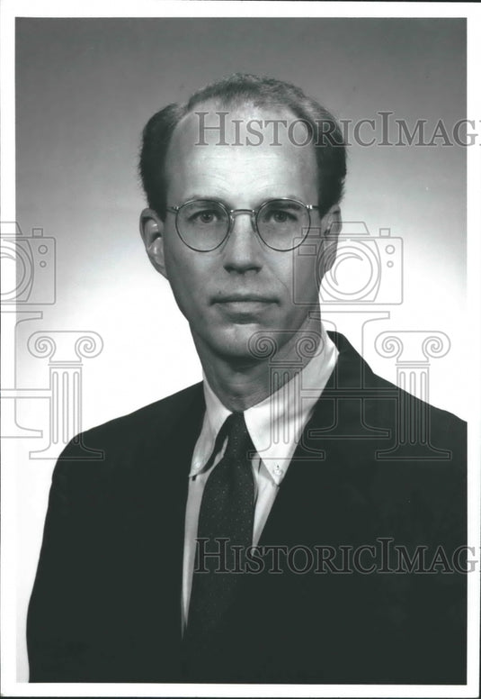 1992, Gilbert E. Johnston, Junior, Chairman of the Board, Red Cross - Historic Images