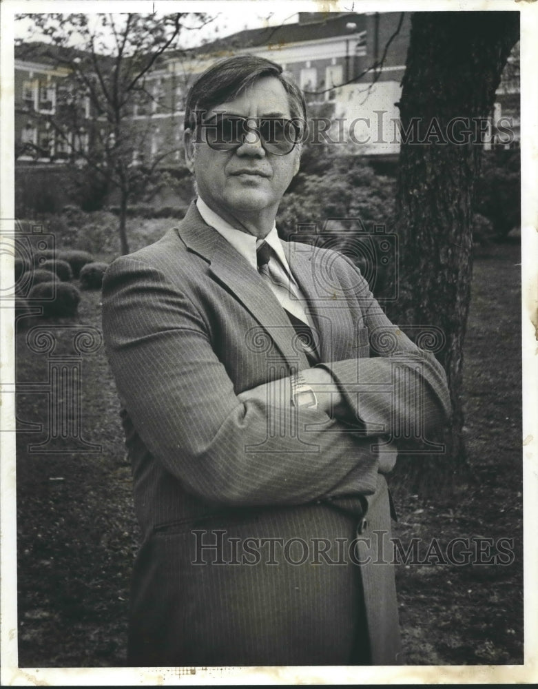 1982 Charles Larimore Jones, Professor of Troy State - Historic Images