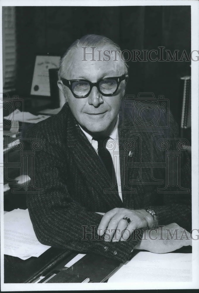1969, Henry P. Johnston, Senior, Birmingham Businessman - abna34746 - Historic Images