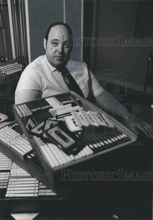 1980, Jim Hicks, Politician, Republican State Executive Commissioner - Historic Images