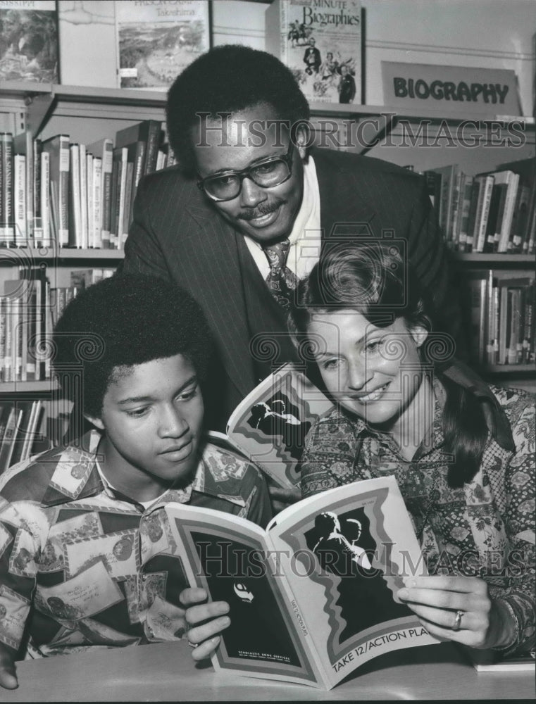 1977, Colbumus Hasberry, Norwood School Principal, Teacher, Student - Historic Images