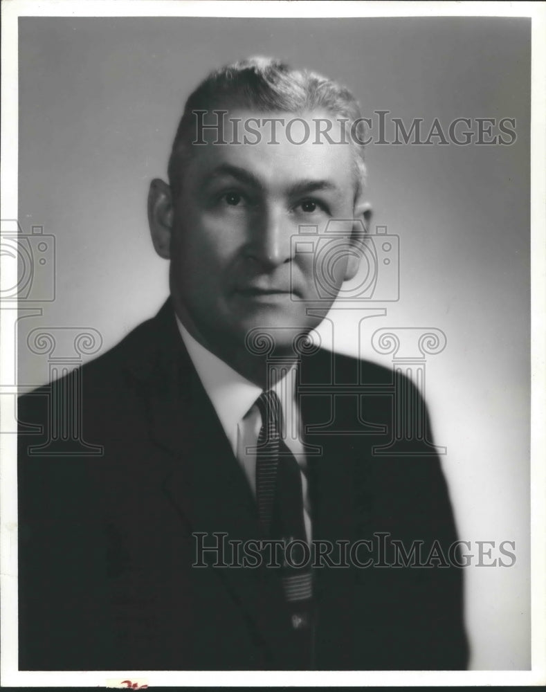 1958 Press Photo Karl Harrison, Candidate for Governor, Columbiana, Alabama - Historic Images