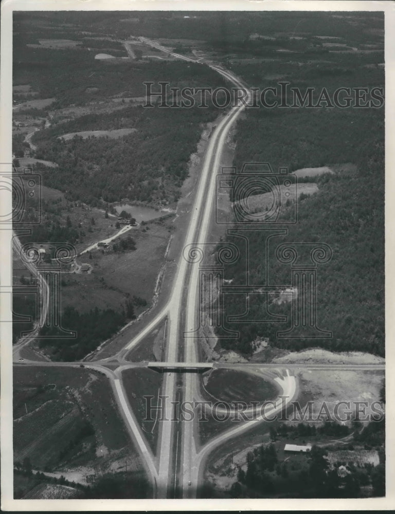 1965, Alabama Highways: Interstate 65, Aerial View - abna34843 - Historic Images