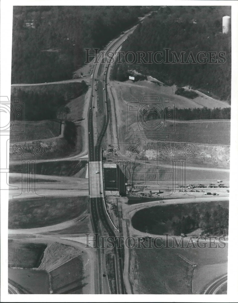 1981 US 280 and Interstate 459 looking North, Aerial View of Alabama - Historic Images