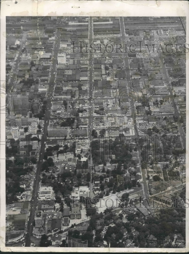 1954 Press Photo Air Views: Birmingham, Alabama - abna34876-Historic Images