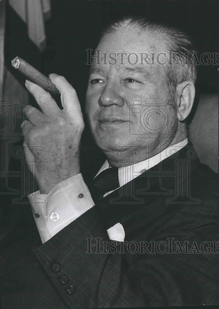 1975 Press Photo W. Cooper Green, Jefferson County Commissioner - abna34884 - Historic Images