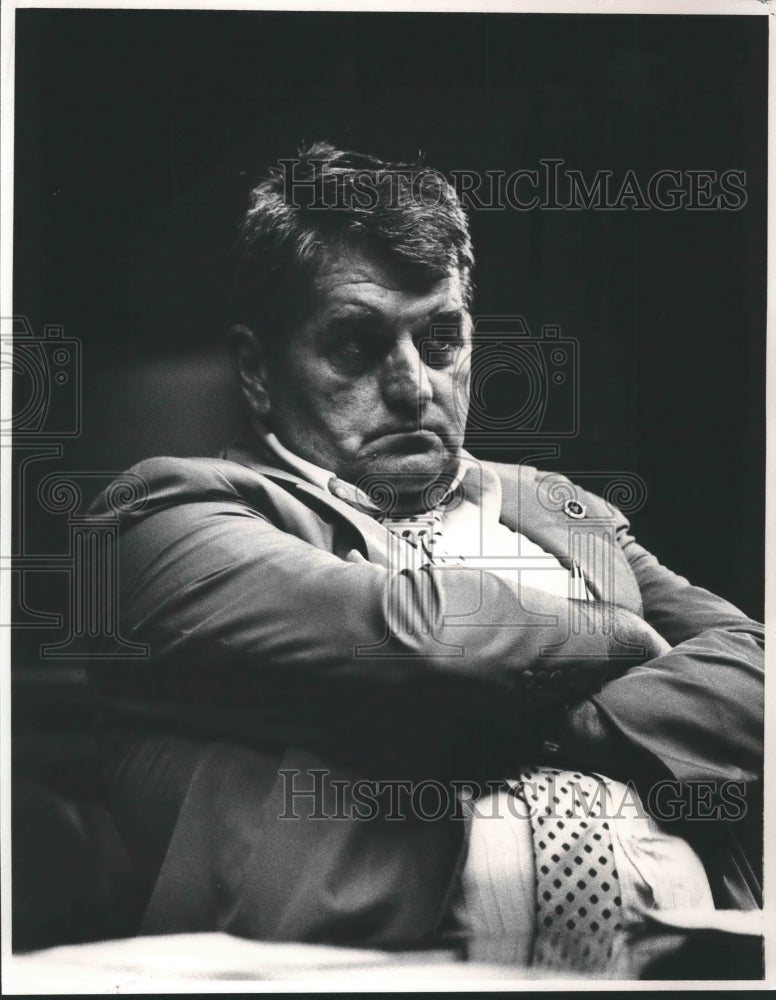 1987 Representative Billy Gray at Hearing for Election Bill - Historic Images