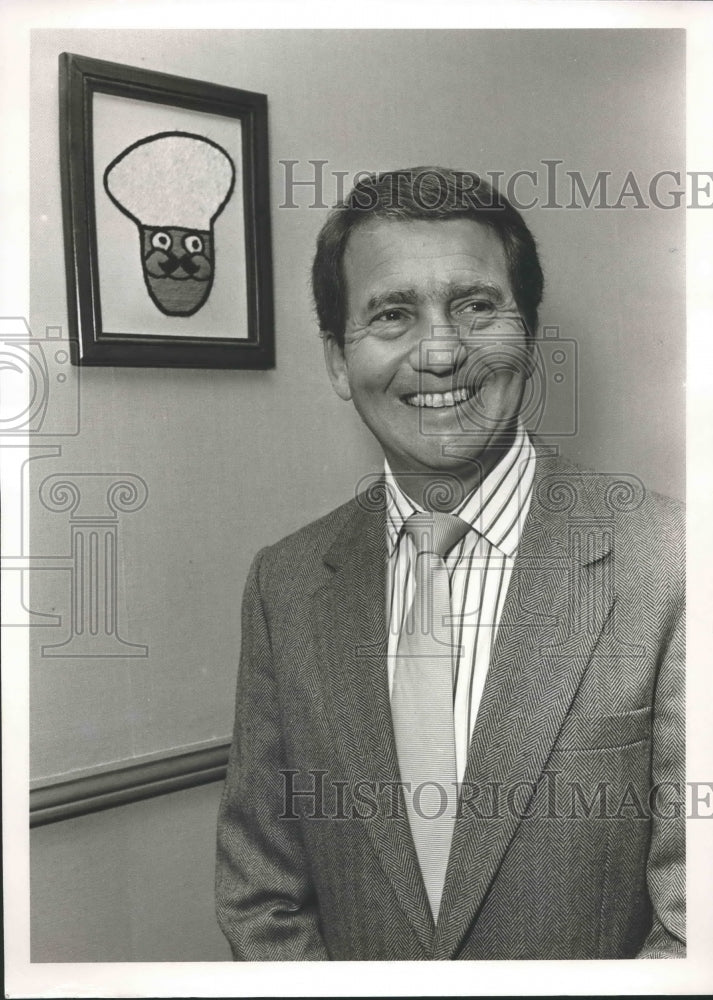 1988, Alan Kaufman, Sandwich Chef, Incorporated stands beneath logo - Historic Images