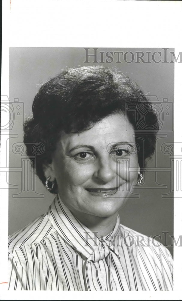 1979, Yvonne Joseph, president of Hoover Service Club - abna35066 - Historic Images