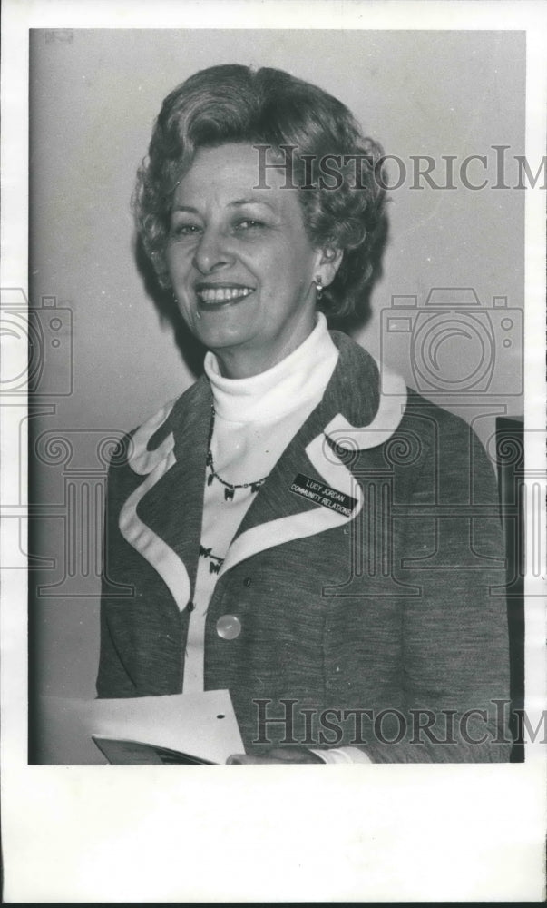 1976 Lucy Jordan of Druid City hospital - Historic Images