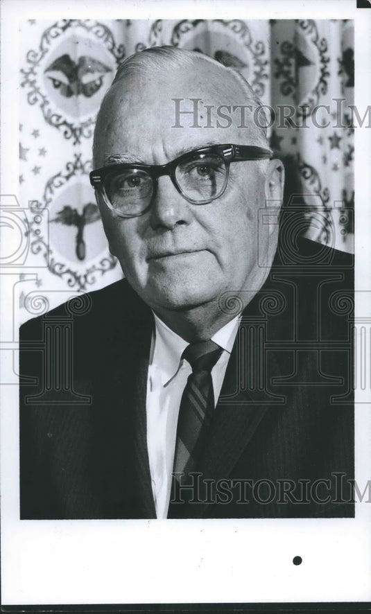 1967, J. V. (Joke) Jordan, State Budget Director, Politician - Historic Images
