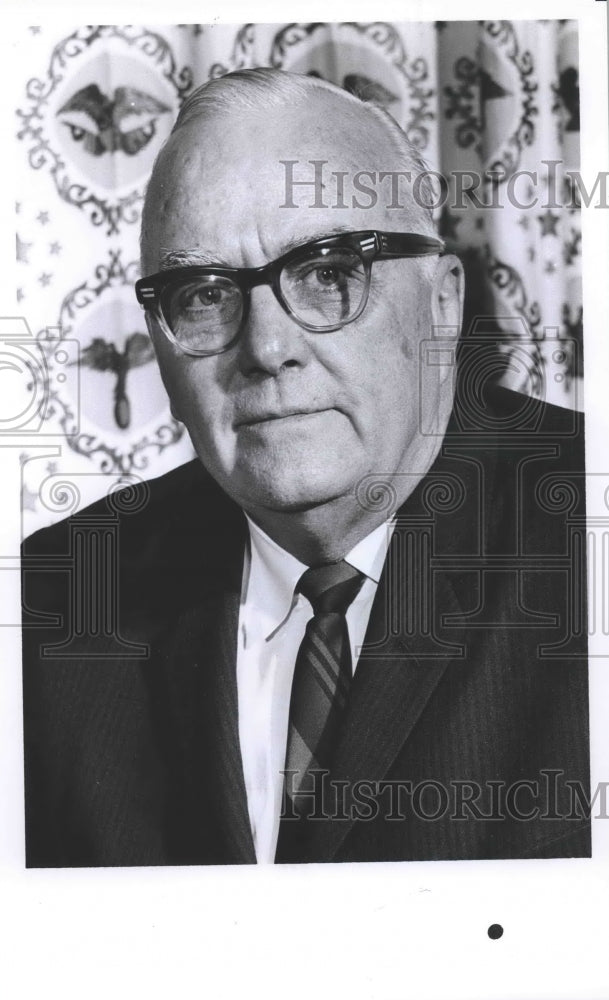 1967, James V. (Jake) Jordan, Politician, State Budget Director - Historic Images