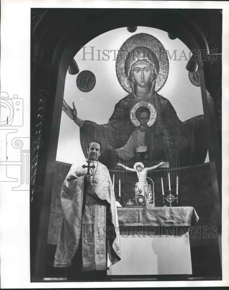 1976, Reverend Elias Kalariotes, Clergyman - abna35115 - Historic Images