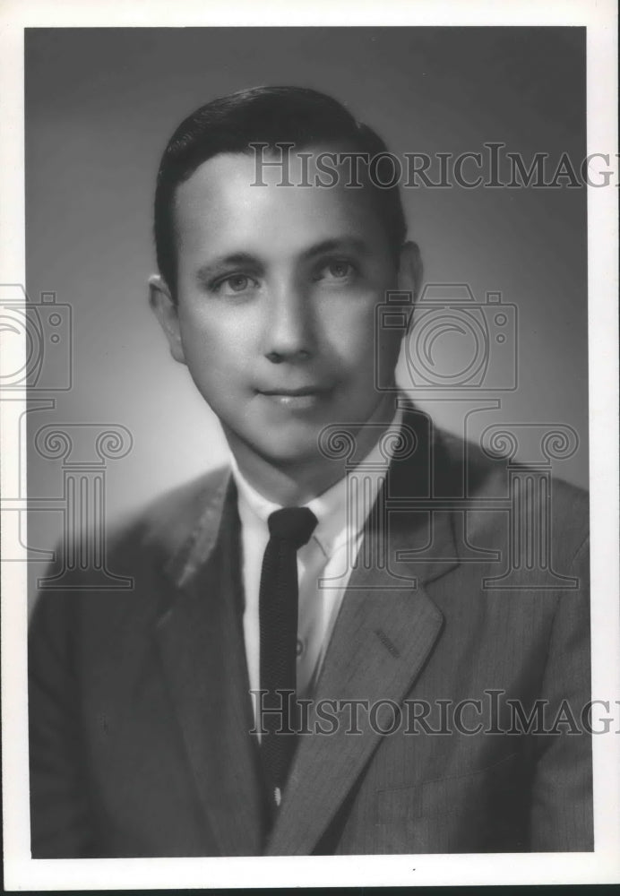 1972 William E. Jordan, First Bank of Birmingham Executive, Alabama - Historic Images