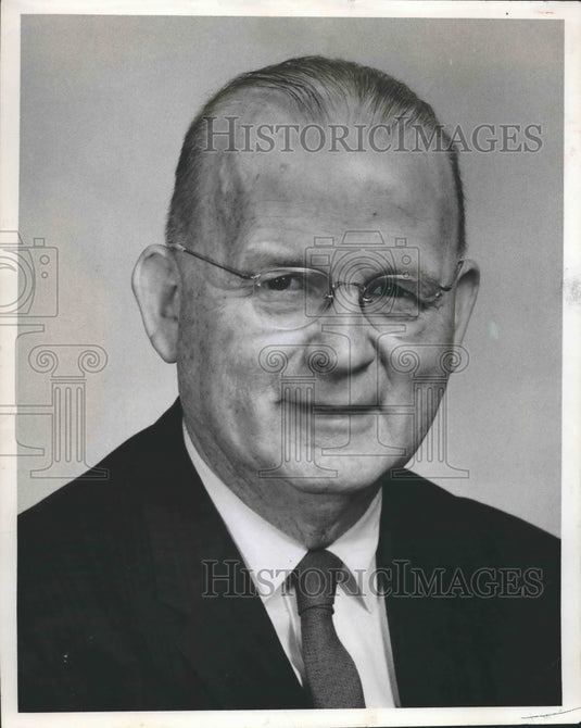 1967 Press Photo Turner Jordan, "The Birmingham News", Alabama - abna35128 - Historic Images