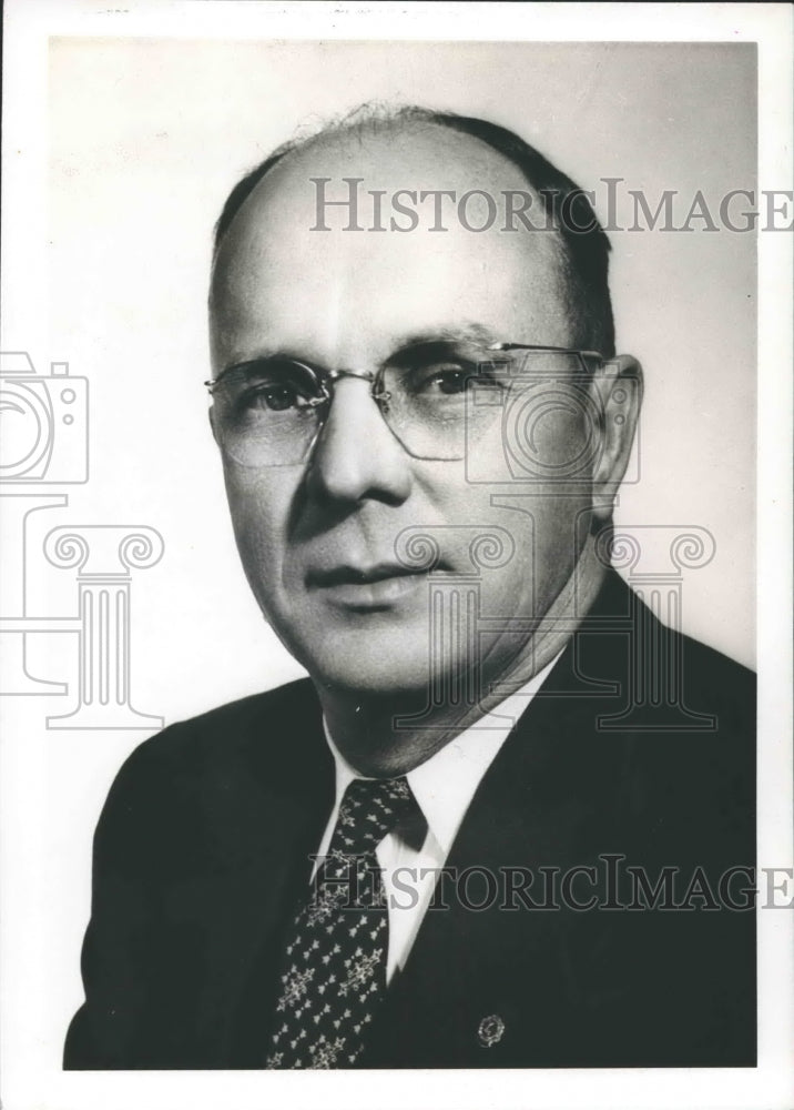 1960 Press Photo Tom Jones, Montgomery Board of Revenue Chairman - abna35155-Historic Images