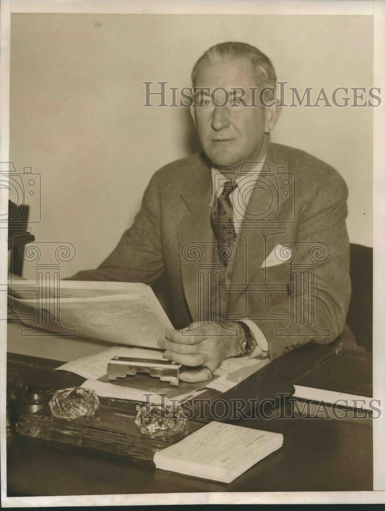 1940 Newspaperman Colonel James Hammond of Montgomery, Alabama - Historic Images