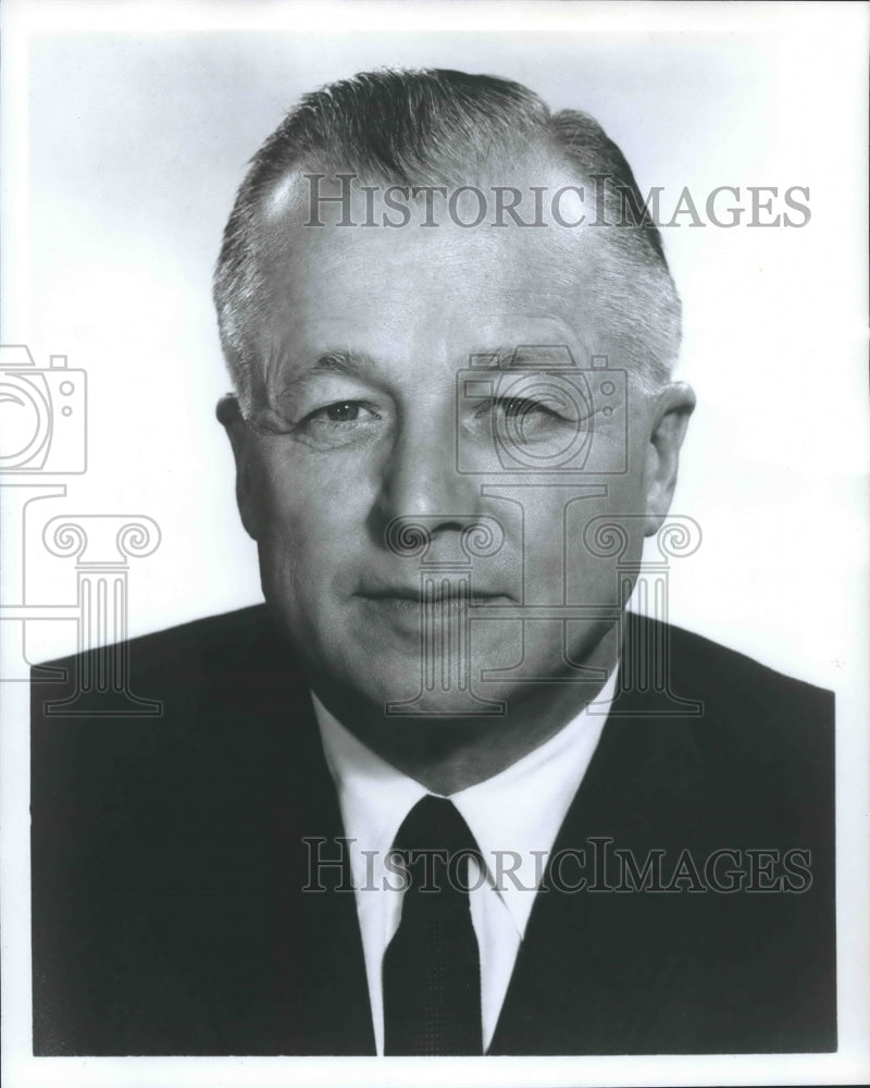 1967 Press Photo Edwin H. Gott, President United States Steel Corporation - Historic Images