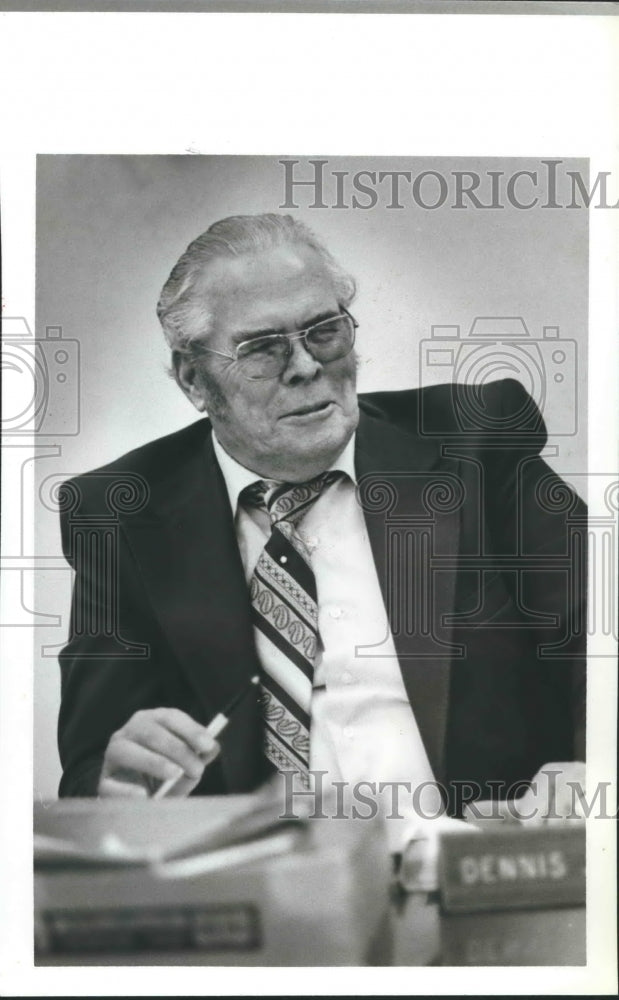 1980 Press Photo Dennis Joiner, Tarrant City Councilman - abna35297 - Historic Images