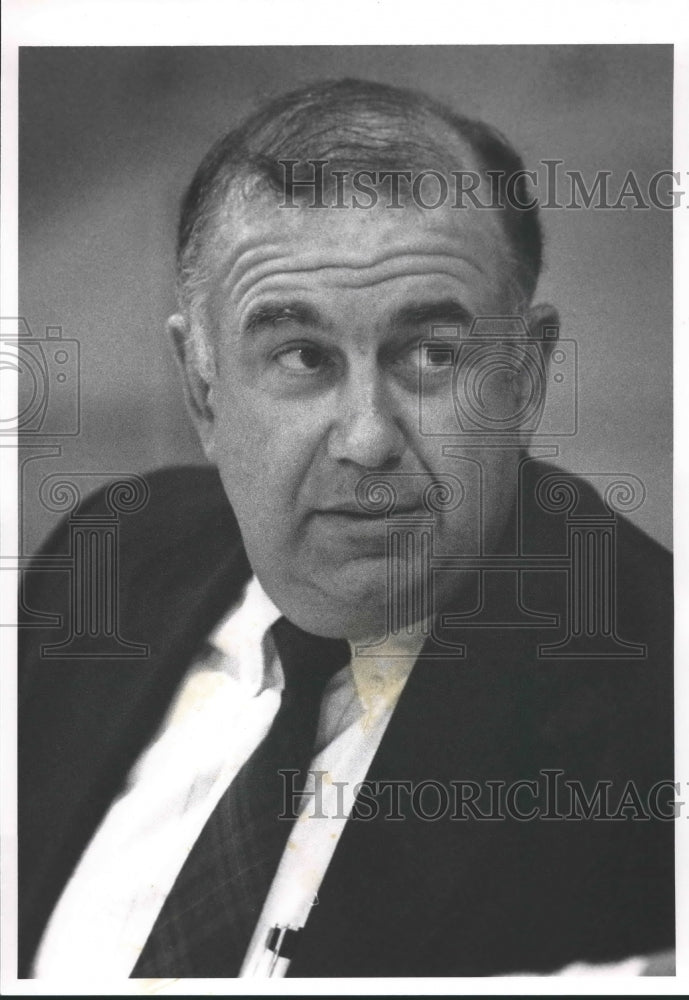 1991 Press Photo Robert R. Keith, Jr. Hoover Board of Education - abna35347 - Historic Images