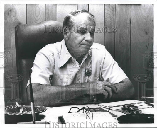 1978, Buell Graves, Cullman County Sheriff, Alabama - abna35462 - Historic Images