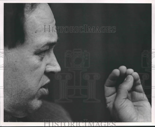 1986, Jim R. Hicks, Jefferson County Board Member, Alabama - Historic Images