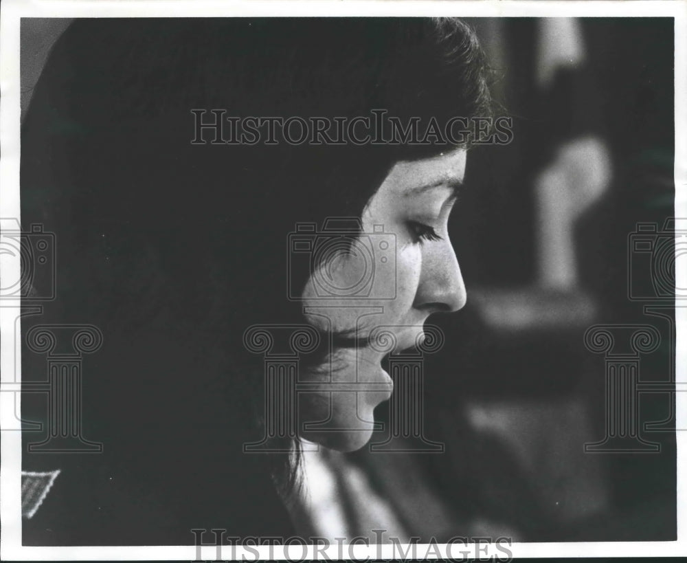 1974 Press Photo Mary Hartman, County Commission Clerk - abna35491 - Historic Images