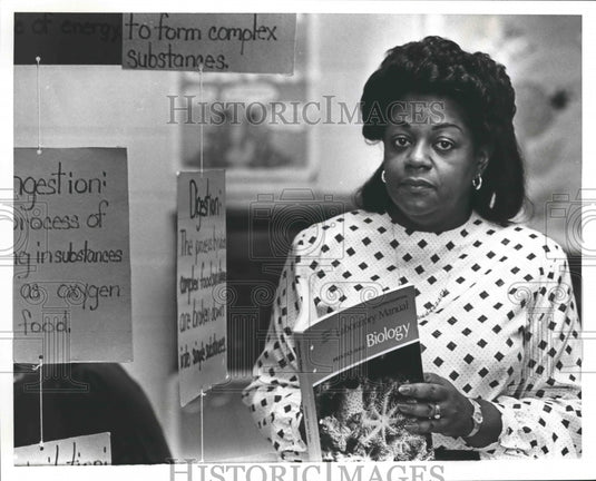 Parker High School biology teacher Mary Kress Harris - Historic Images