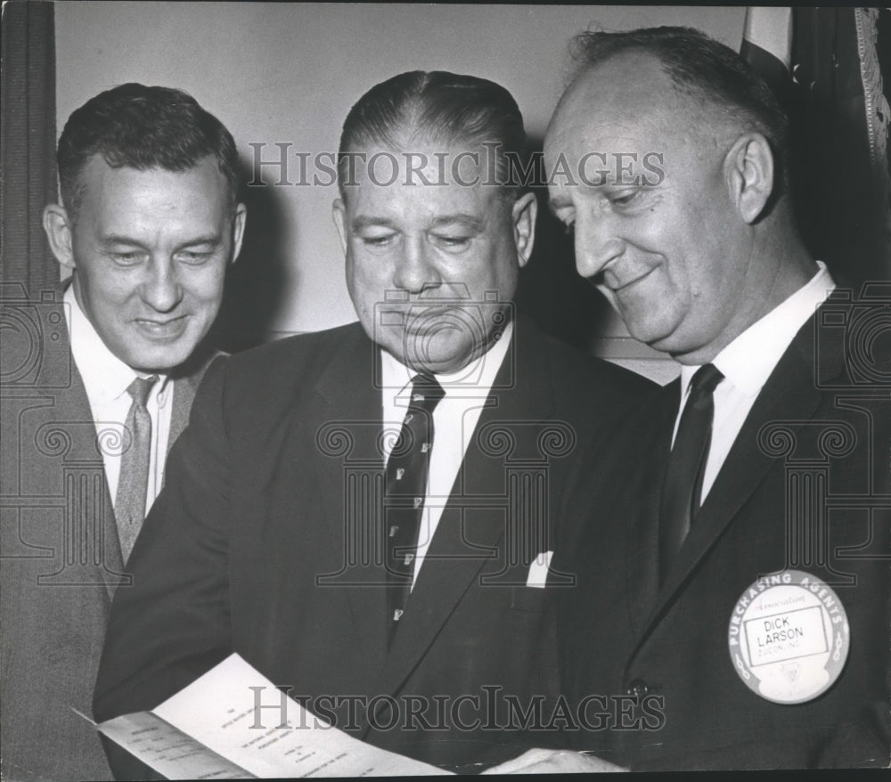 1964 Press Photo W. Cooper Green &amp; Alabama Power Company Executives - abna35536 - Historic Images