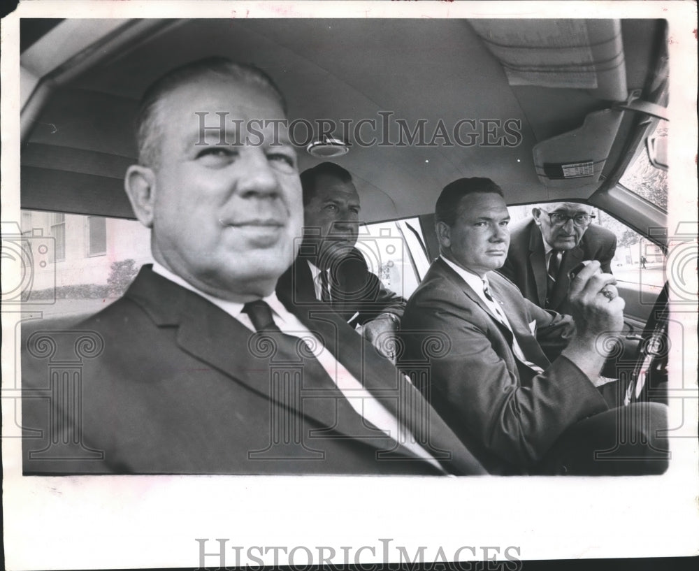 1966 Press Photo W. Cooper Green & others, Birmingham, Alabama - abna35538 - Historic Images