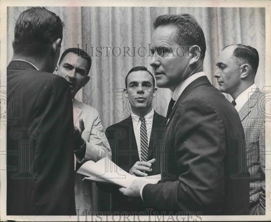 1963 Press Photo John Greenier, Alabama Power Co. Executive - abna35539 - Historic Images