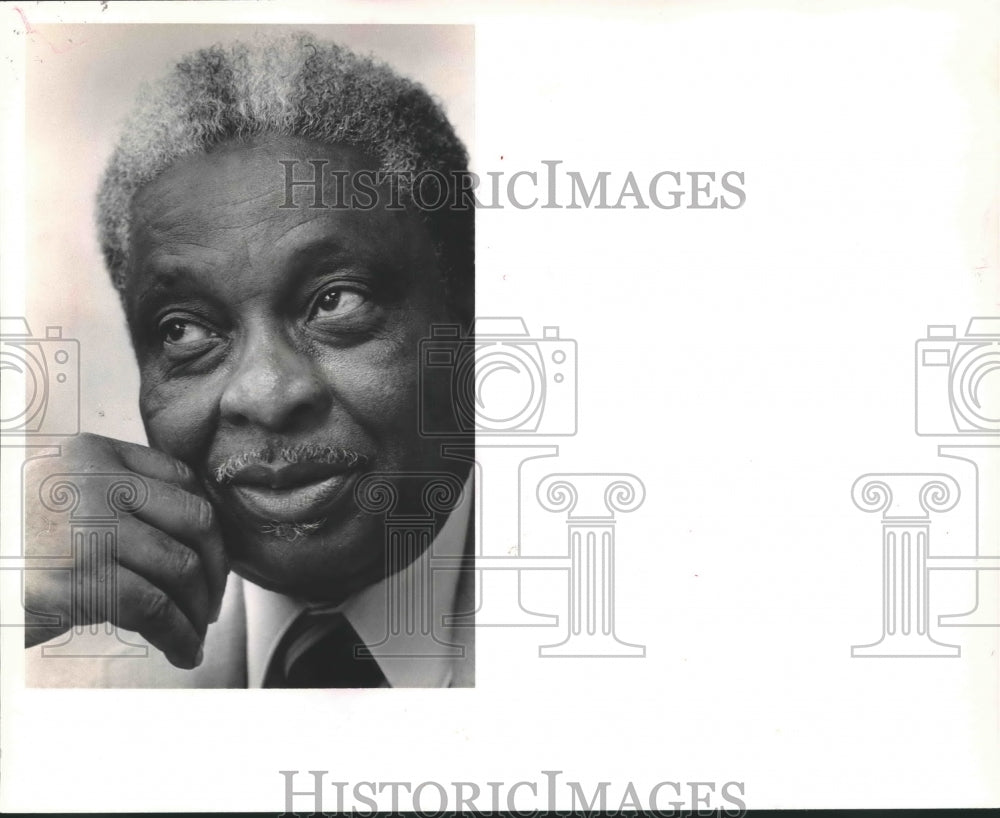 1983, Benjamin Green, Birmingham Housing Authority Chairman, Alabama - Historic Images