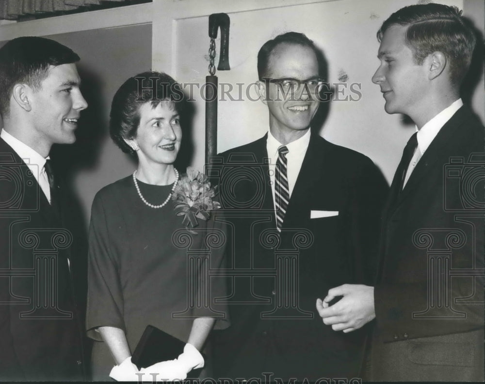 1964 Press Photo Mr &amp; Mrs John A. Greaves Birmingham Southern College new Dean - Historic Images