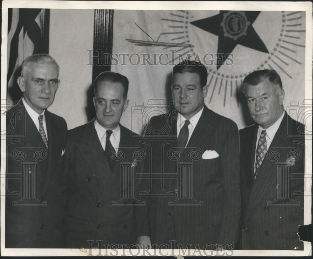 1945, Birmingham city Commissioners take oath, President Cooper Green - Historic Images