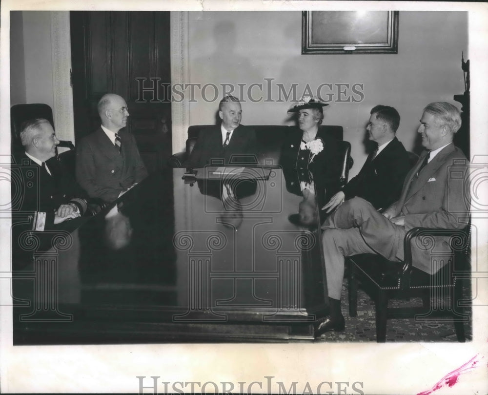 1943 Press Photo Members of United Nations Conference on Food in Washington - Historic Images