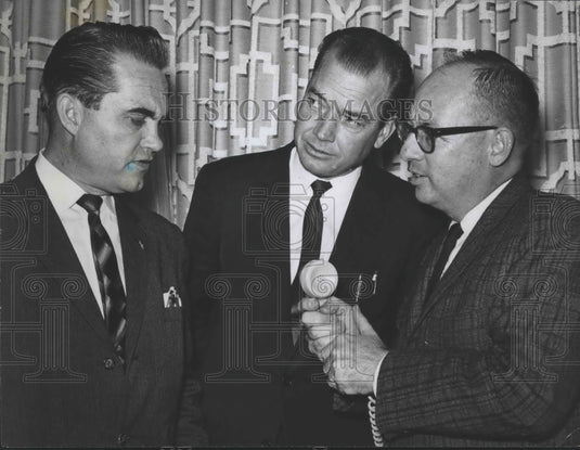 1963, Governor elect George Wallace with Bill Jones and Earl Morgan - Historic Images