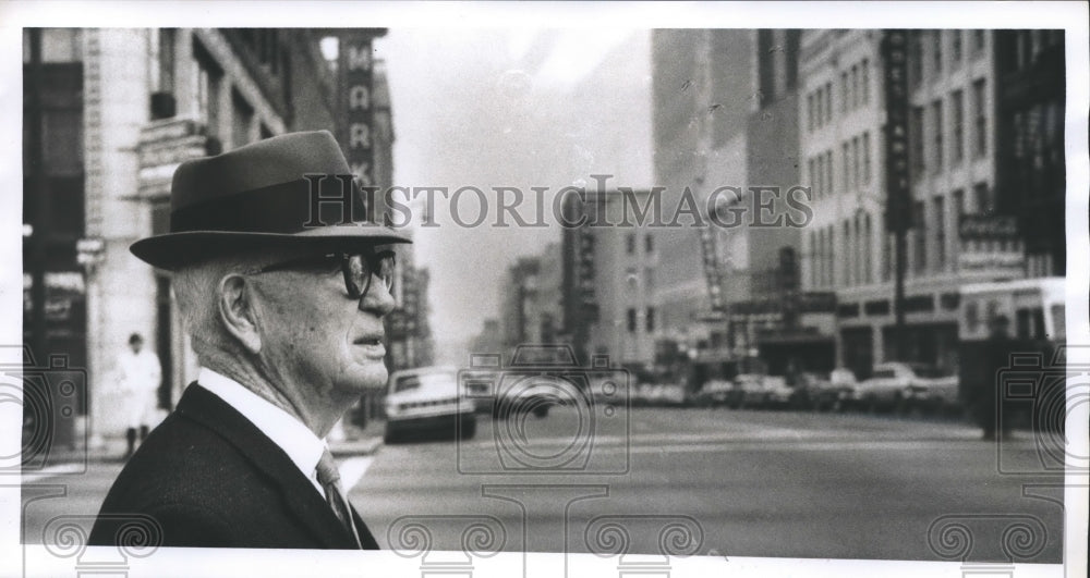 1967, Civil leader Hill Ferguson in downtown - abna35828 - Historic Images