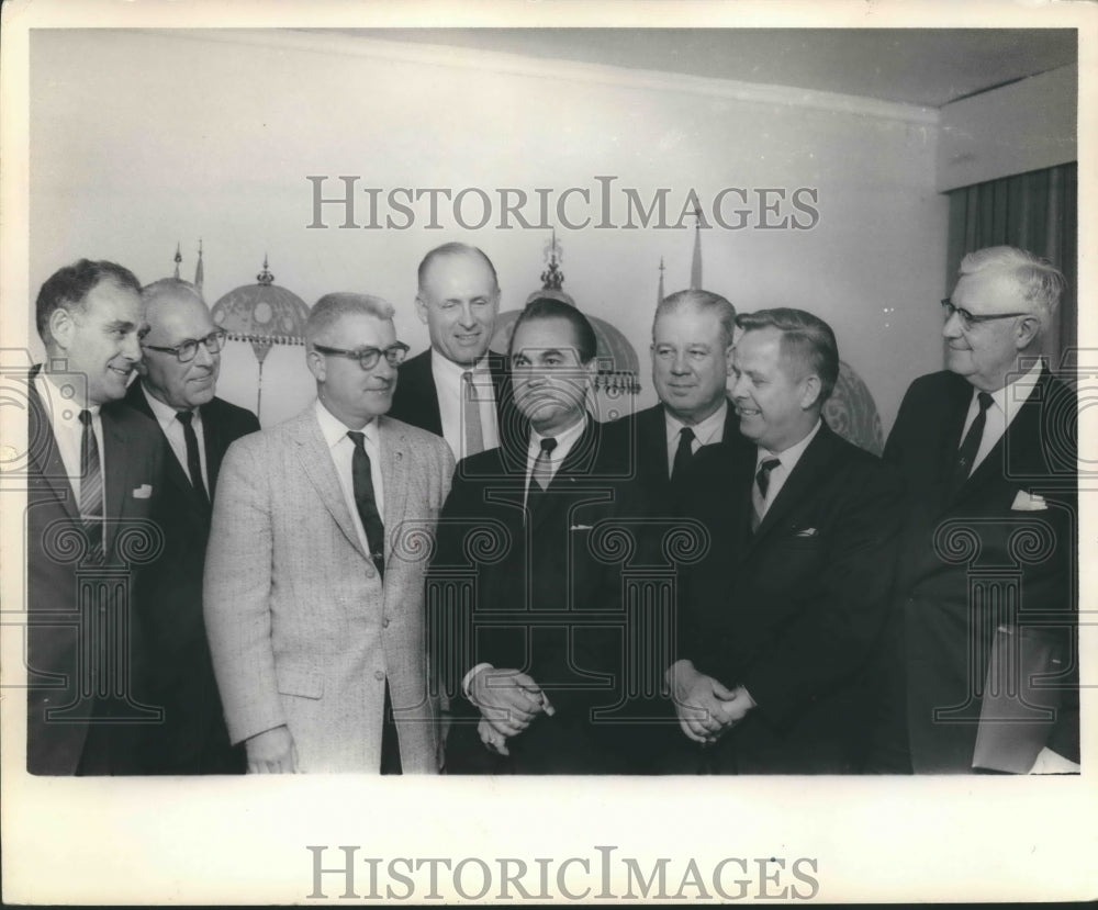 1965, Alabama Governor George C. Wallace with Others - abna35881 - Historic Images