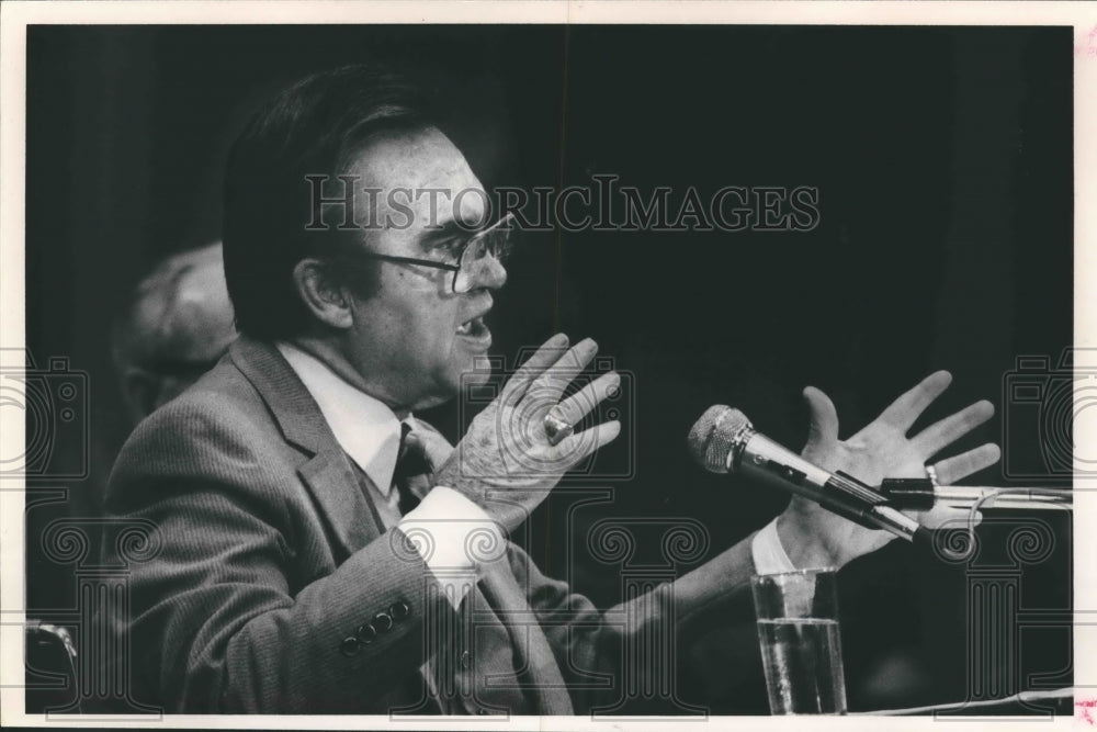 1983, Alabama Governor George C. Wallace - abna35893 - Historic Images