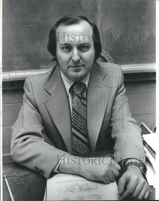 1979 John Landers, Alabama Education Association President - Historic Images