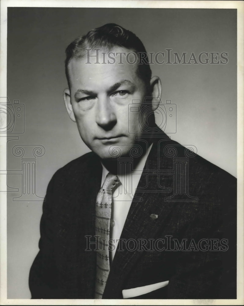 1970 Press Photo Carl A. Larsen, R. R. Official - abna36053 - Historic Images