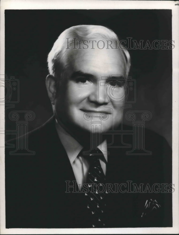 Press Photo Bill Leonard, President of CBS News - abna36082 - Historic Images