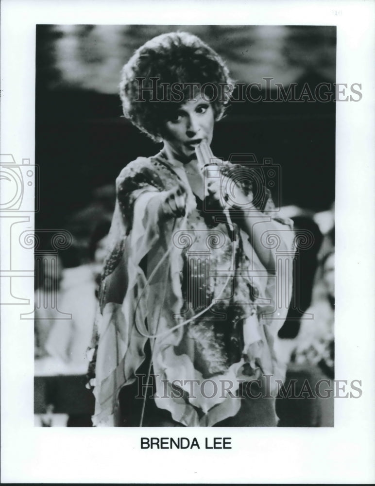 1982 Press Photo Entertainer Brenda Lee - abna36098 - Historic Images