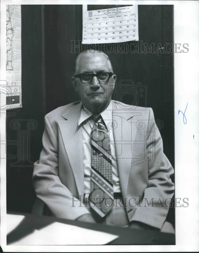 1974 Press Photo Jack E. Lee, Sheriff Nominee Centreville, Alabama - Historic Images