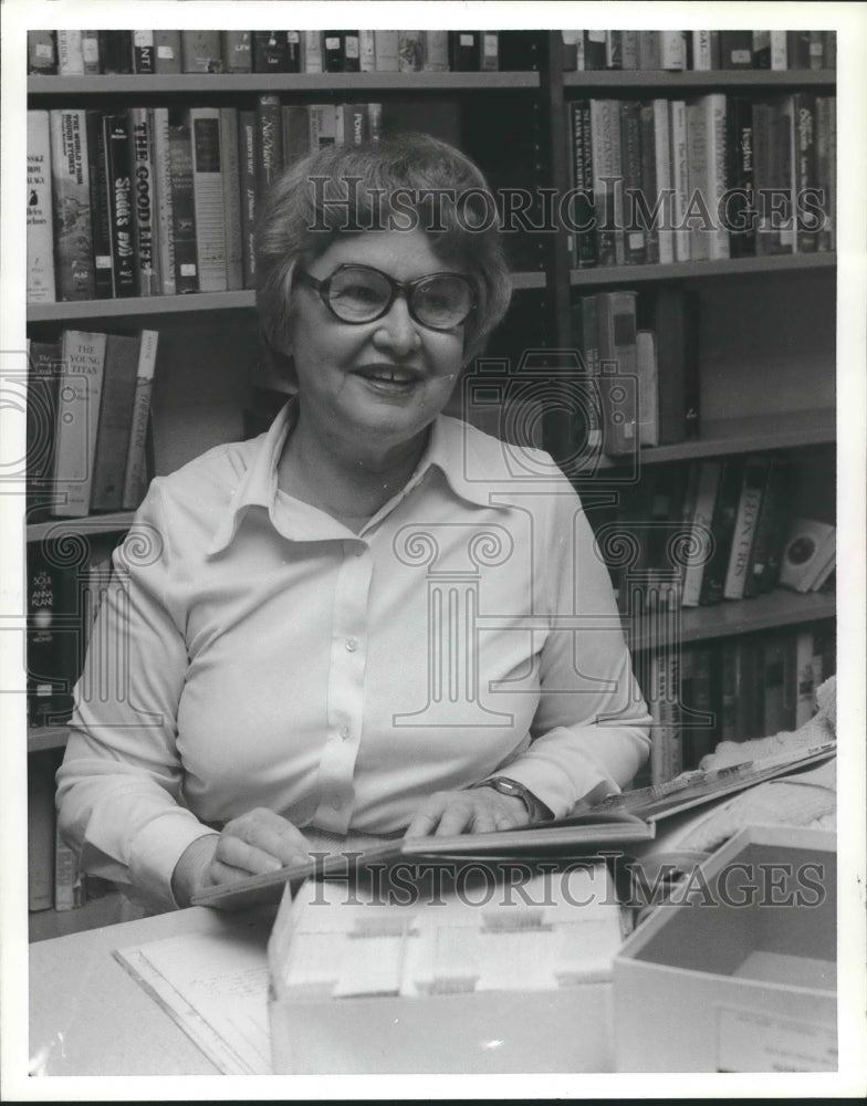 1981 Mrs. Juanita McDaniel, Former President of Public Service - Historic Images