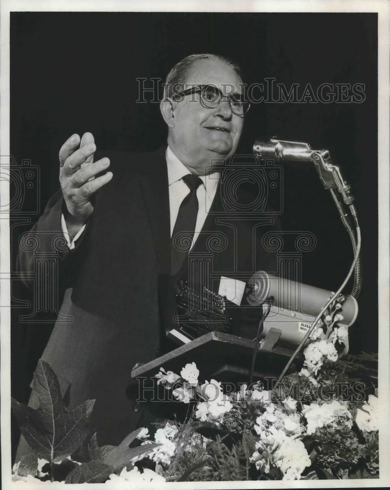 1963 Press Photo Doctor Hershel Hobbs, clergyman - abna36164 - Historic Images