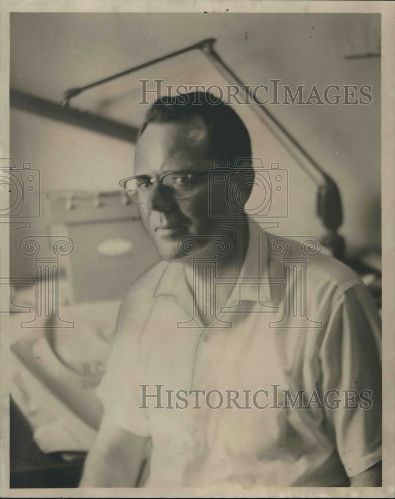 1960 Press Photo George Little, Probate Judge of Barbour County - abna36225 - Historic Images